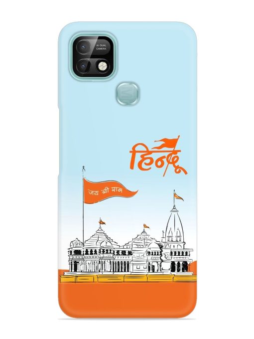 Ram Mandir Hindu Snap Case for Infinix Smart 5 Pro Zapvi