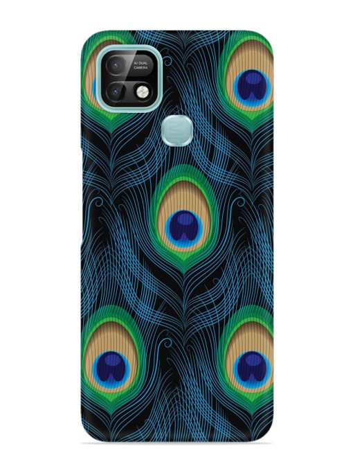 Seamless Pattern Peacock Snap Case for Infinix Smart 5 Pro Zapvi