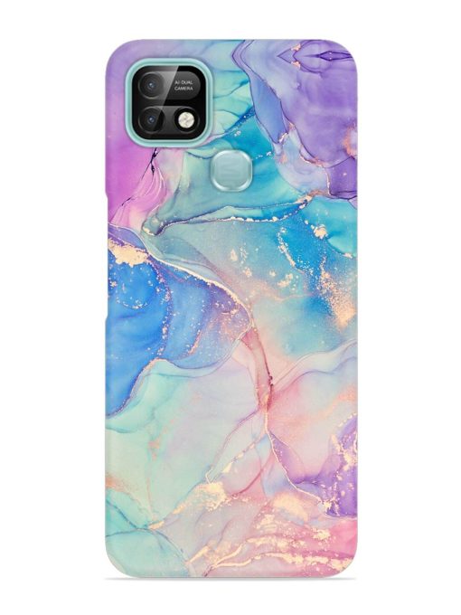 Alcohol Ink Colors Snap Case for Infinix Smart 5 Pro Zapvi