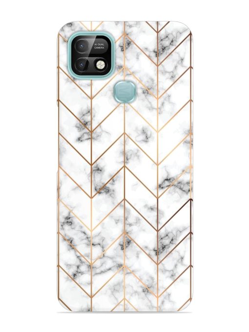 Vector Marble Texture Snap Case for Infinix Smart 5 Pro Zapvi