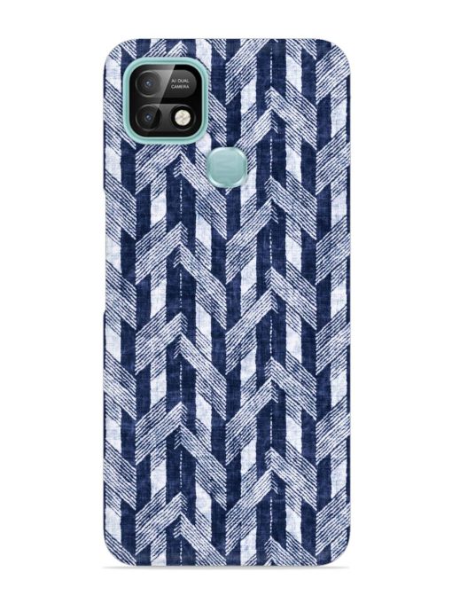 Abstract Herringbone Motif Snap Case for Infinix Smart 5 Pro Zapvi