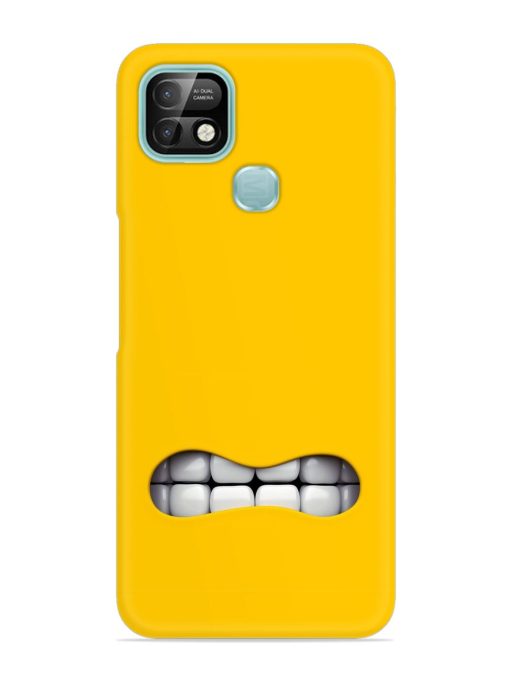 Mouth Character On Snap Case for Infinix Smart 5 Pro Zapvi