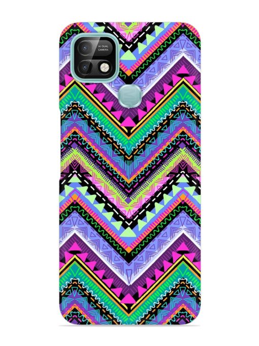 Tribal Aztec Print Snap Case for Infinix Smart 5 Pro Zapvi