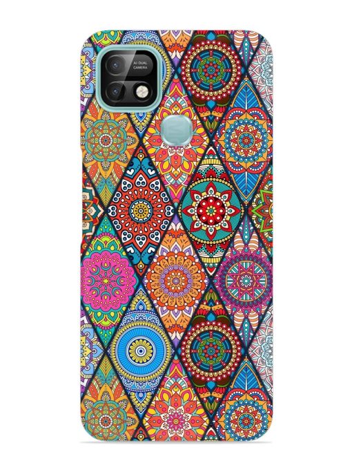 Seamless Tile Pattern Snap Case for Infinix Smart 5 Pro Zapvi