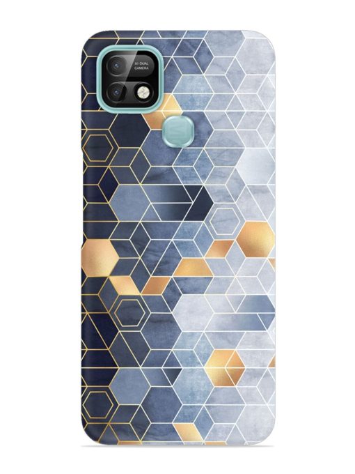 Geometric Abstraction Hexagons Snap Case for Infinix Smart 5 Pro Zapvi