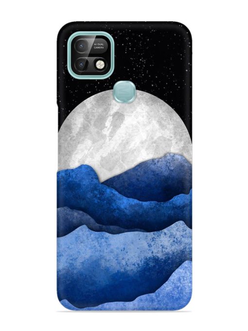 Full Moon Mountain Vector Snap Case for Infinix Smart 5 Pro Zapvi