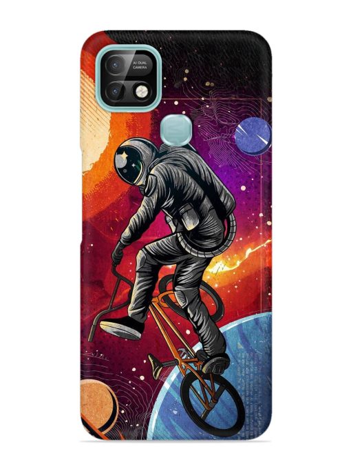 Super Eclipse Bmx Bike Snap Case for Infinix Smart 5 Pro Zapvi