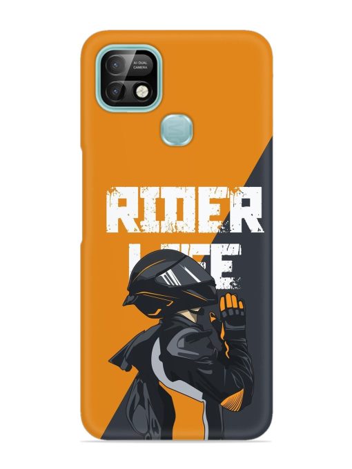 Rider Life Snap Case for Infinix Smart 5 Pro Zapvi