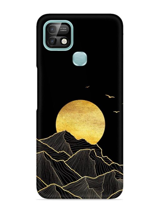 Golden Sunrise Snap Case for Infinix Smart 5 Pro Zapvi