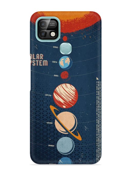 Solar System Vector Snap Case for Infinix Smart 5 Pro Zapvi