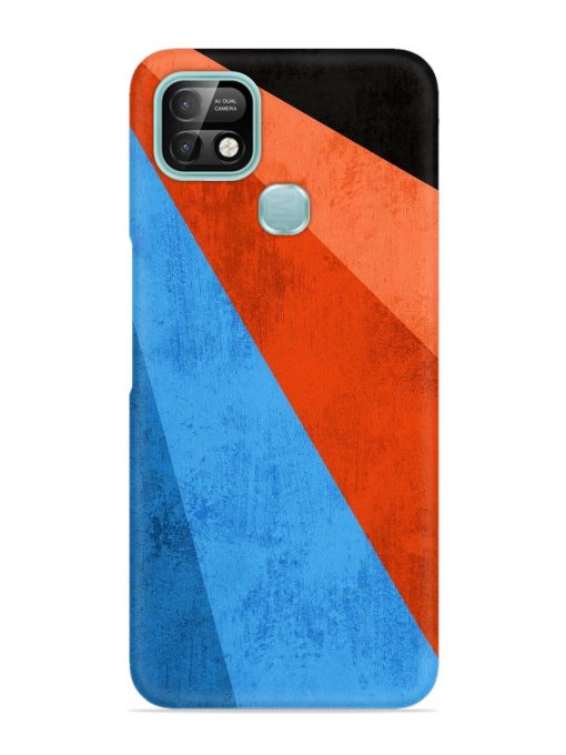 Modern Matte Abstract Snap Case for Infinix Smart 5 Pro Zapvi