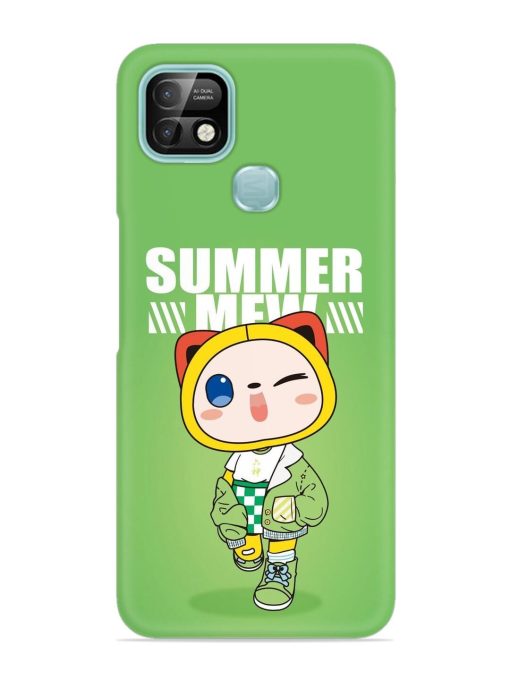 Summer Mew Snap Case for Infinix Smart 5 Pro Zapvi