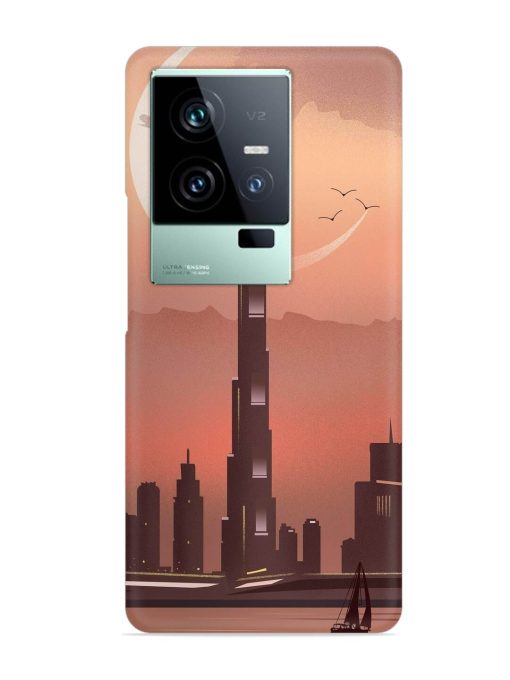 Landmark Burj Khalifa Snap Case for Iqoo 11 (5G) Zapvi