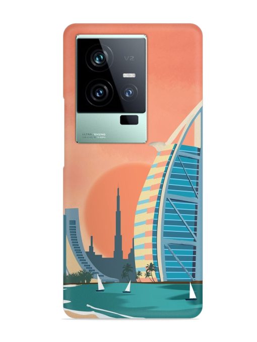 Dubai Architectural Scenery Snap Case for Iqoo 11 (5G) Zapvi