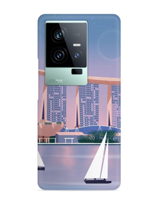 Singapore Scenery Architecture Snap Case for Iqoo 11 (5G) Zapvi