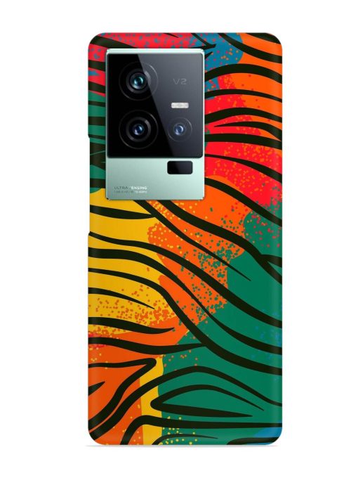 Bright Colorful Snap Case for Iqoo 11 (5G) Zapvi