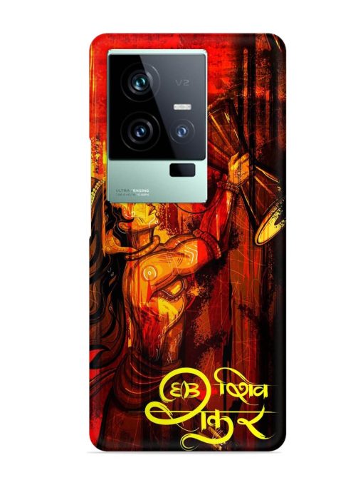 Illustration Lord Shiva Snap Case for Iqoo 11 (5G) Zapvi