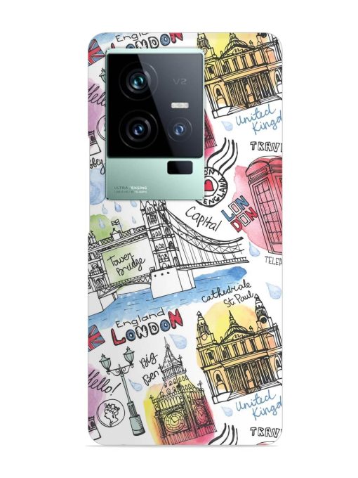 Vector London Landmark Snap Case for Iqoo 11 (5G) Zapvi