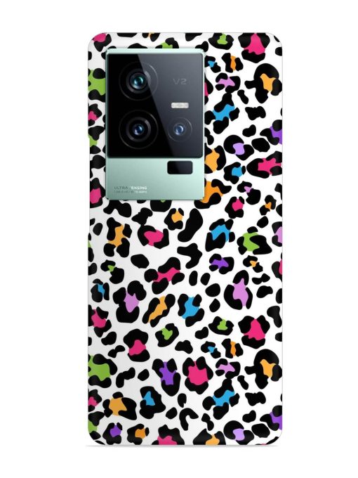 Seamless Leopard Pattern Snap Case for Iqoo 11 (5G) Zapvi