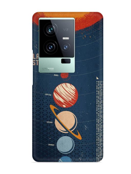 Solar System Vector Snap Case for Iqoo 11 (5G) Zapvi