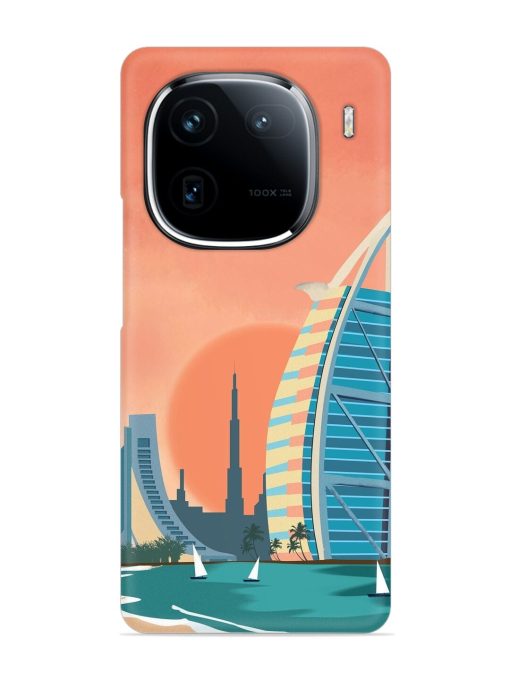 Dubai Architectural Scenery Snap Case for Iqoo 12 (5G)