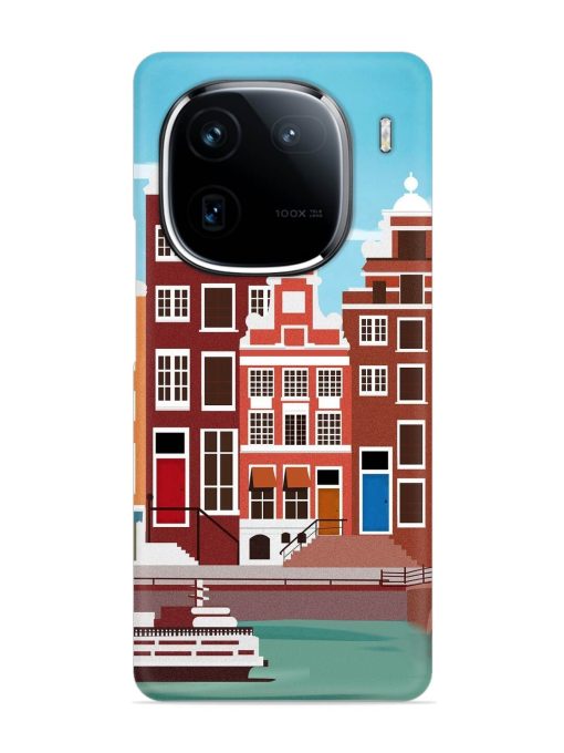 Scenery Architecture Amsterdam Landscape Snap Case for Iqoo 12 (5G)