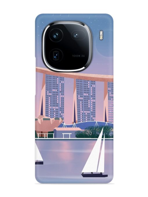 Singapore Scenery Architecture Snap Case for Iqoo 12 (5G) Zapvi