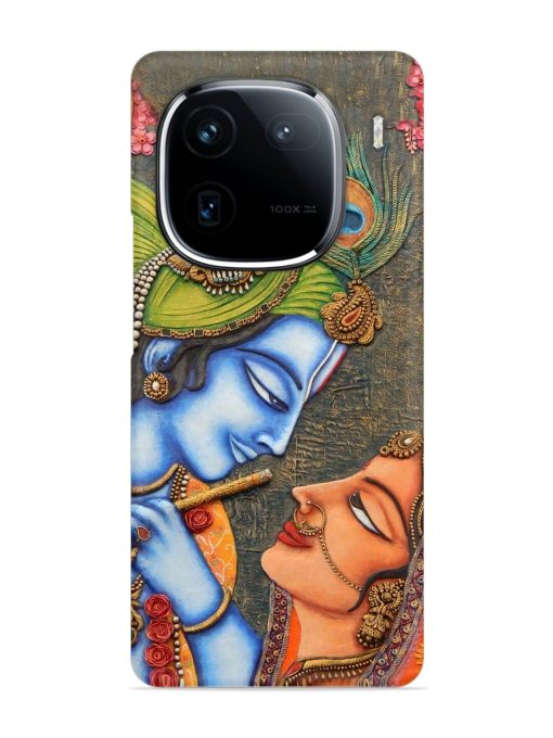 Lord Radha Krishna Flute Art Snap Case for Iqoo 12 (5G) Zapvi