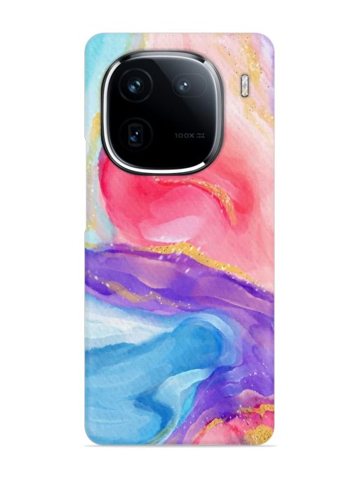 Watercolor Gradient Snap Case for Iqoo 12 (5G)