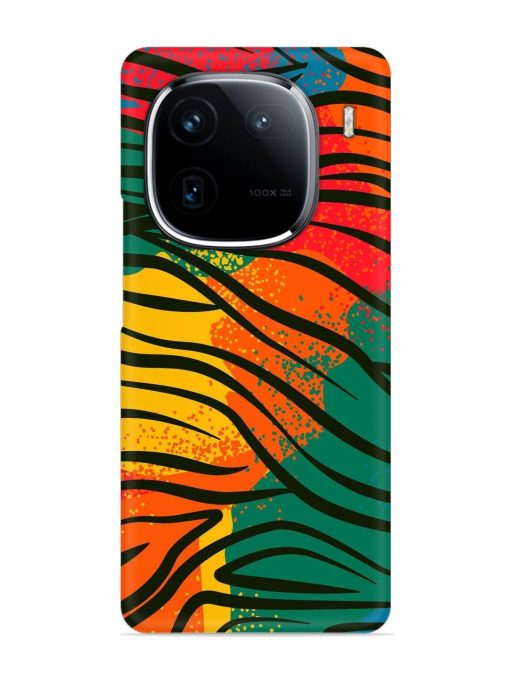 Bright Colorful Snap Case for Iqoo 12 (5G) Zapvi