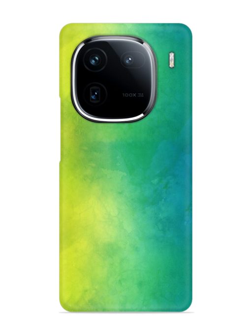 Yellow Green Gradient Snap Case for Iqoo 12 (5G) Zapvi