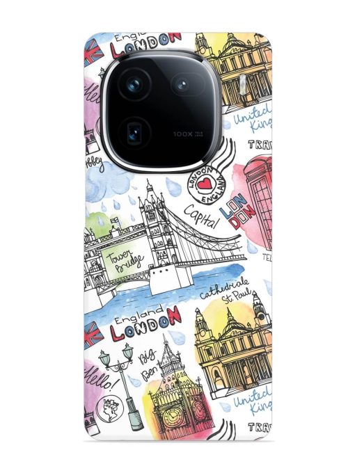 Vector London Landmark Snap Case for Iqoo 12 (5G) Zapvi