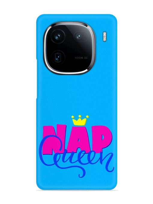 Nap Queen Quote Snap Case for Iqoo 12 (5G) Zapvi