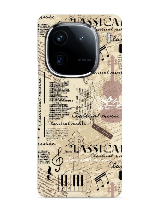 Classical Music Lpattern Snap Case for Iqoo 12 (5G) Zapvi