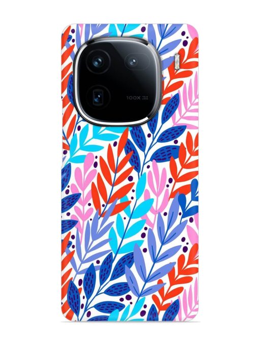 Bright Floral Tropical Snap Case for Iqoo 12 (5G) Zapvi