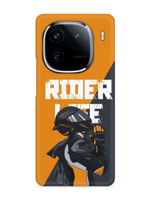 Rider Life Snap Case for Iqoo 12 (5G) Zapvi