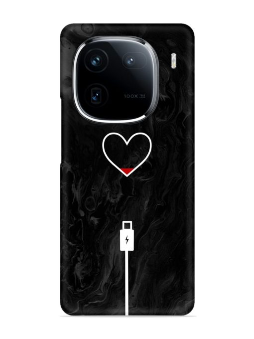 Heart Charging Vector Snap Case for Iqoo 12 (5G) Zapvi