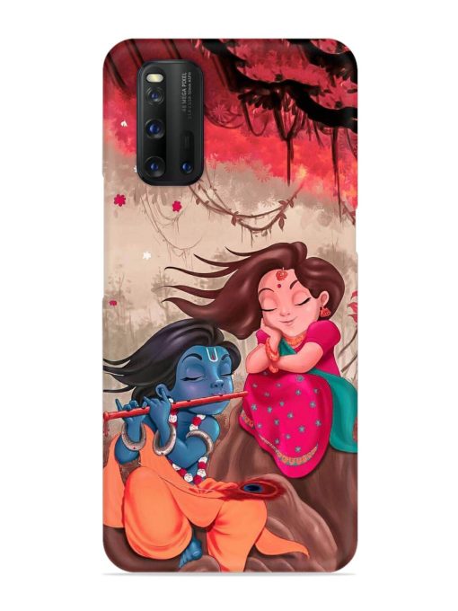 Radhe Krishna Water Art Snap Case for Iqoo 3 Zapvi