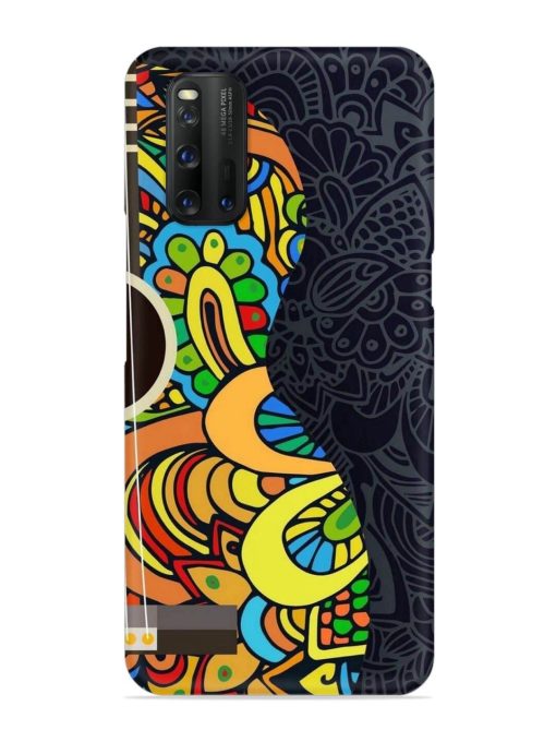 Guitar Vector Art Snap Case for Iqoo 3 Zapvi