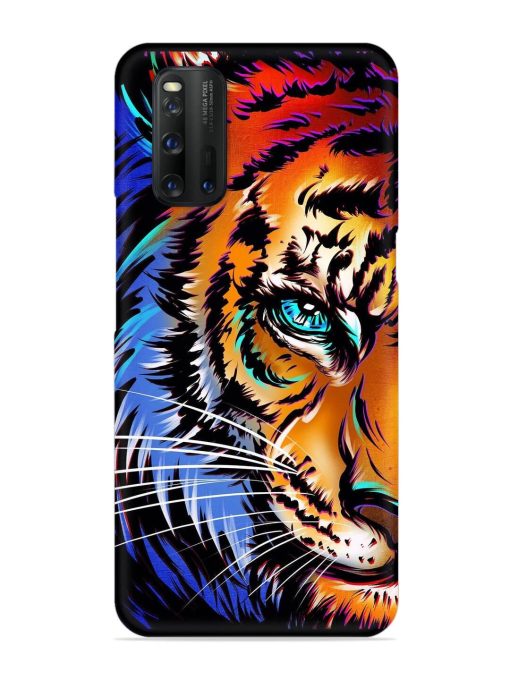 Colorful Lion Art Snap Case for Iqoo 3 Zapvi