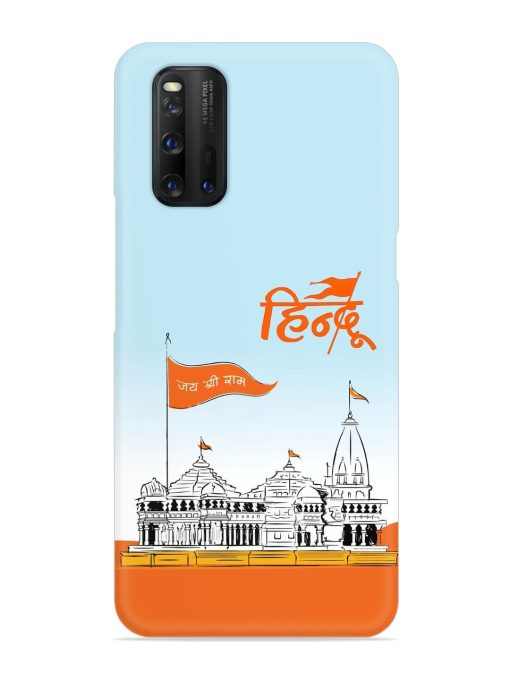 Ram Mandir Hindu Snap Case for Iqoo 3 Zapvi