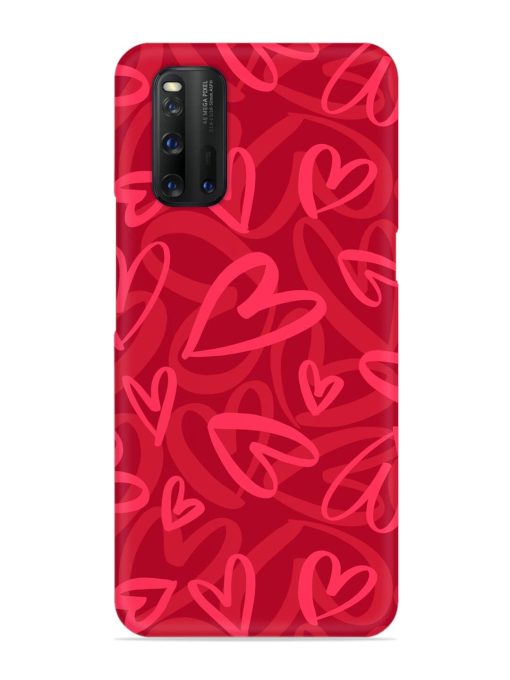 Seamless Romantic Pattern Snap Case for Iqoo 3 Zapvi