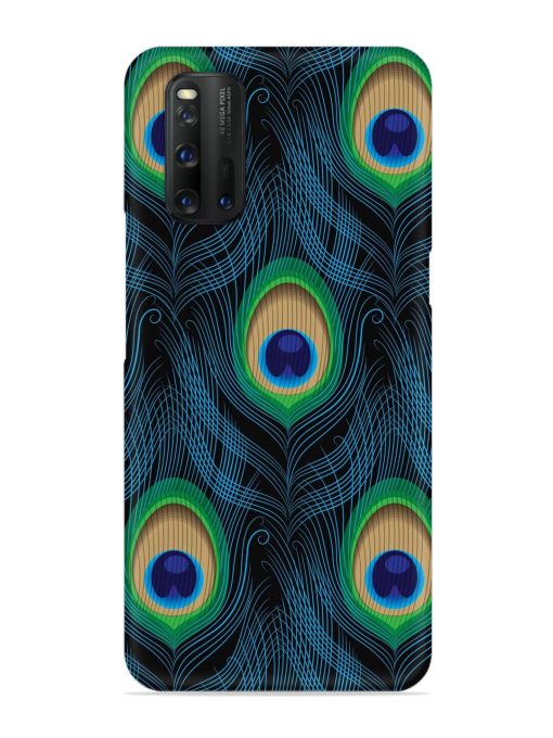 Seamless Pattern Peacock Snap Case for Iqoo 3 Zapvi