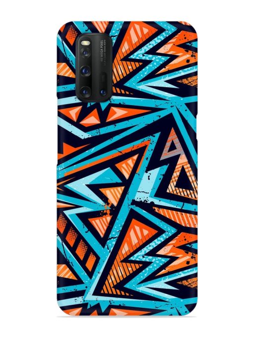 Abstract Seamless Grunge Snap Case for Iqoo 3 Zapvi