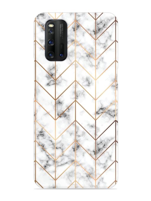 Vector Marble Texture Snap Case for Iqoo 3 Zapvi