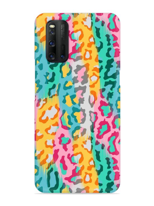 Seamless Vector Colorful Snap Case for Iqoo 3