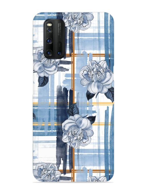 Watercolor Pattern Rose Snap Case for Iqoo 3 Zapvi