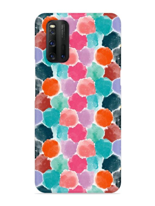 Colorful Seamless Pattern Snap Case for Iqoo 3