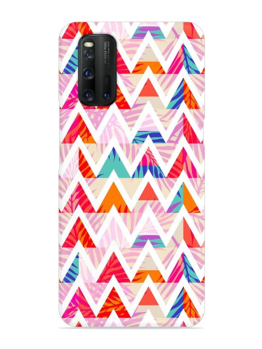 Abstract Triangle Background Snap Case for Iqoo 3