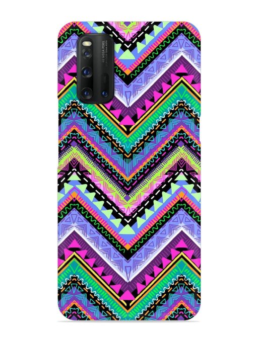 Tribal Aztec Print Snap Case for Iqoo 3 Zapvi